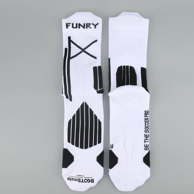 FUNRY Store Grip Socks Soccer for Men&Women,Non-Slip Soccer Socks,Elite Compression Socks for Running Basketball （ men's size 6-11） - Image 2